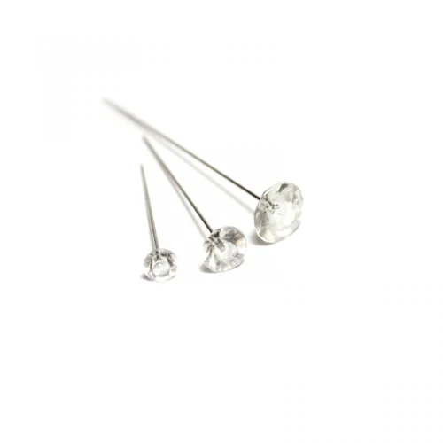2" DIAMANTE PINS OASIS© NATURAL